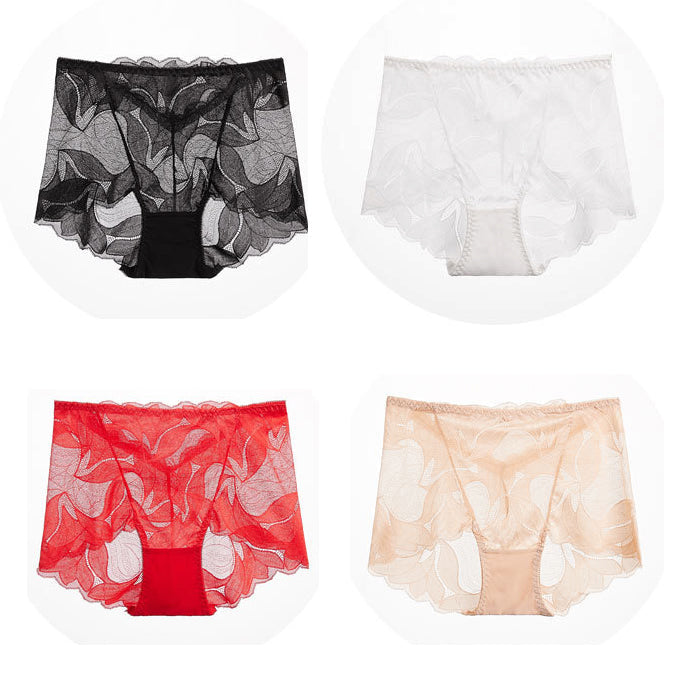 🌸 6-Pack of Handcrafted Silk Lace Underwear for Women 🌸 Elegance You Can Feel — Comfort You Can Trust
