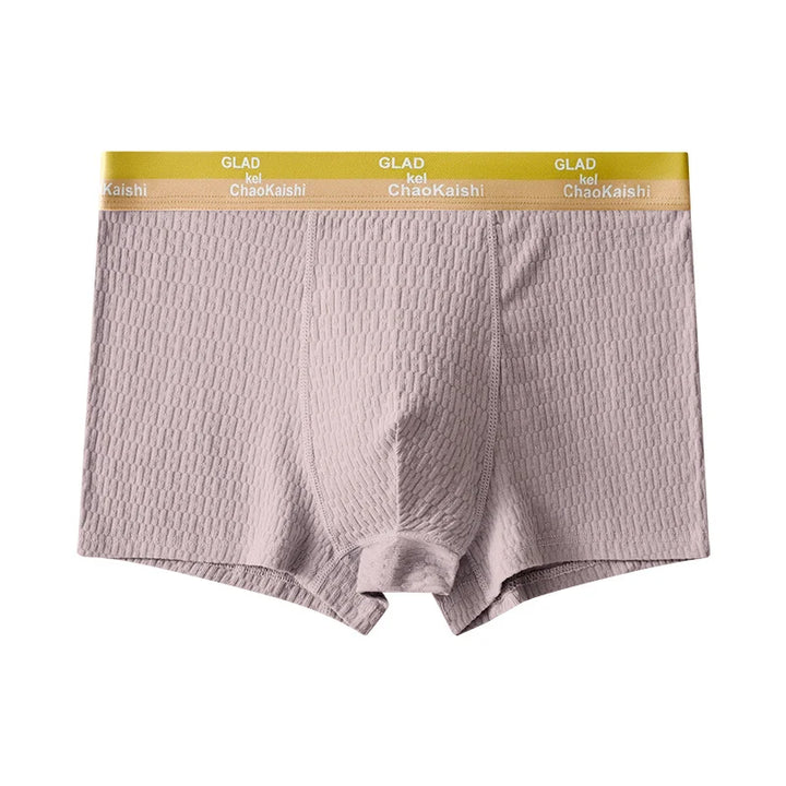 Ultimate 5-Piece Set: Men’s Bubble Cotton Boxers in 5 Vibrant Colors