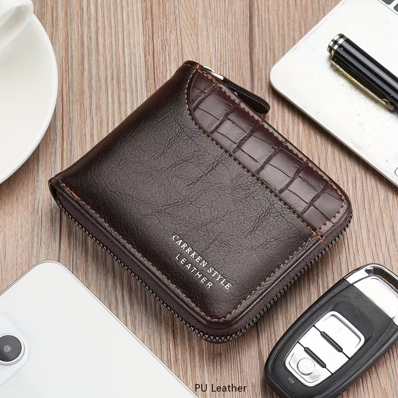 Carken  Leather Wallet – Sleek Design, Secure Style