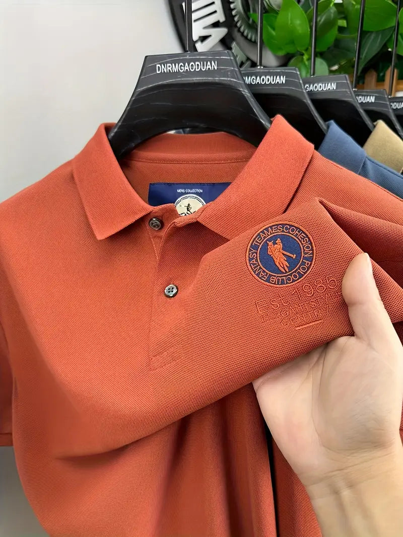 Classic Polo with Distinctive Embroidery – Elegance and Comfort