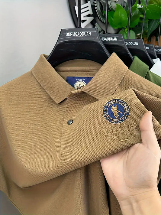 Classic Polo with Distinctive Embroidery – Elegance and Comfort