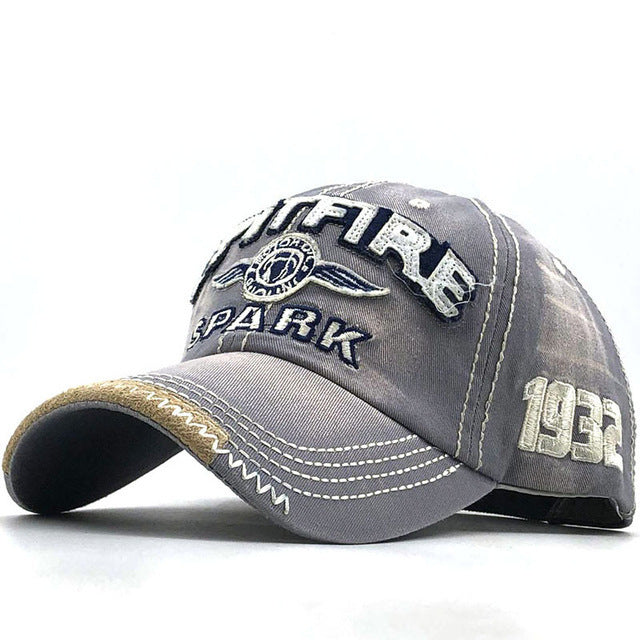 SPITFIRE "Spark 1932" Vintage Cap – Distressed Look, Timeless Grit